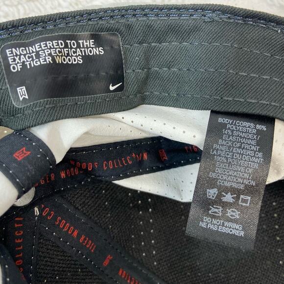 Nike Golf Hat Men's Tiger Woods Collection CW6792-025 Sz L-XL Grayish White - Picture 3 of 7